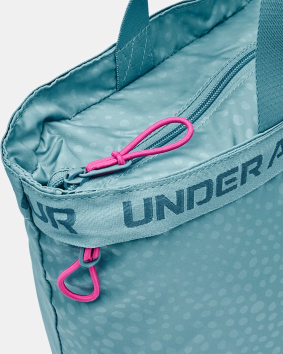 Women's UA Essentials Tote Bag, Blue, pdpMainDesktop image number 5